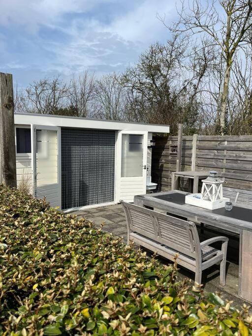 Chalet + Tiny House Nabij Strand Petten Ngoại thất bức ảnh